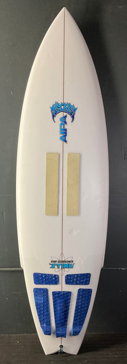 6'4” Mayhem/Aipa “Sub Scorcher Sting” 40.7L Used Surfboard #44884