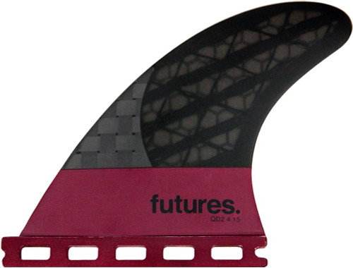Futures QD2 4.15 Blackstix 3.0 Quad Rears Violet - Discontinued