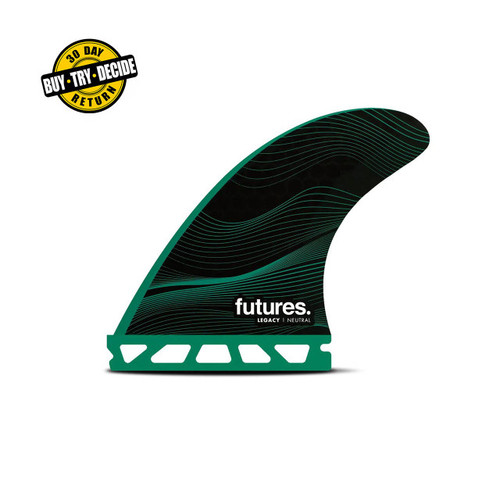 新品未使用　フューチャーフィン　futures Thruster MEDIUM Futures 3/2 Medium Alpha Thruster - USEDSURF