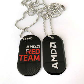AMD RED TEAM DOG TAGS