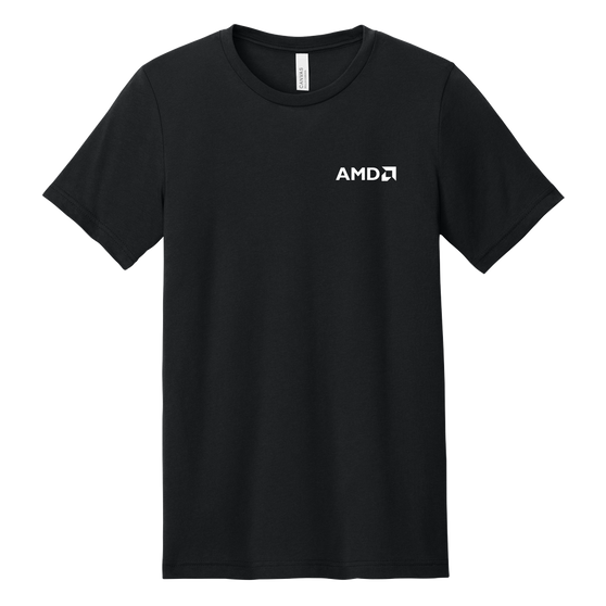 AMD Product Feature Short Sleeve Tee - Black