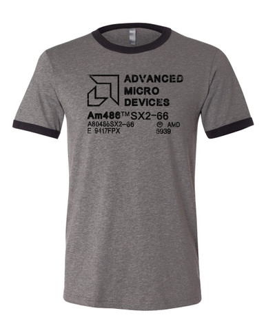 AMD Classic Ringer Tee