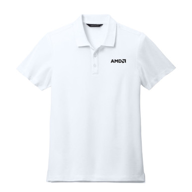 AMD Men's Stretch Pique Polo