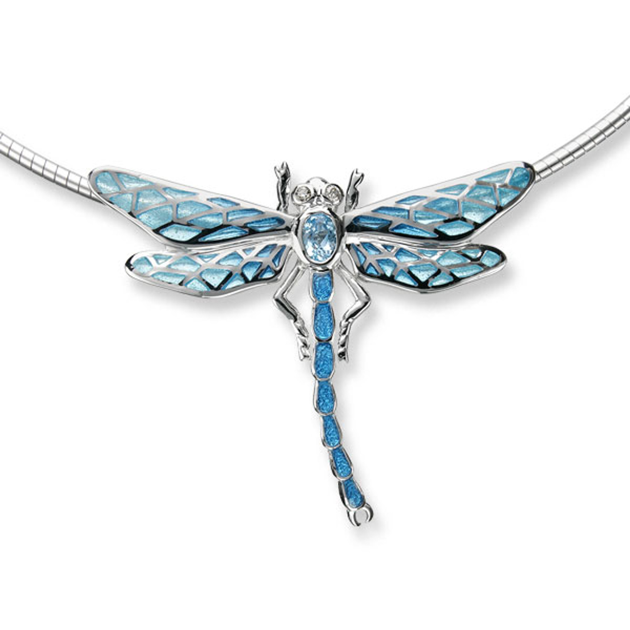 Buy 925 Silver Dragonfly Necklace With High Quality Rhodium Plating  Filigree & Minimalist Necklace With Dragonfly Pendant Online in India - Etsy