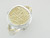 SS/14KG Atocha Coin half Reale Ring