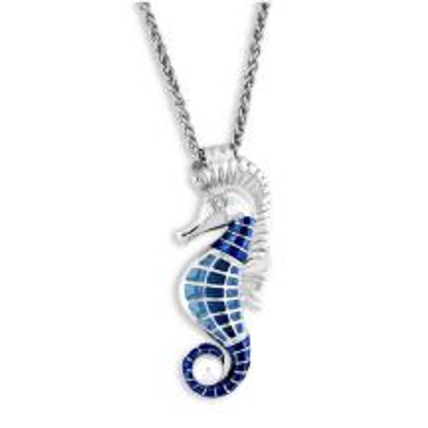 SS Seahorse Necklace