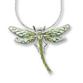 Dragonfly Necklace in Sterling Silver