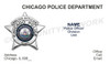 Chicago Police Business Card #5 | Police Officer Badge