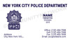 New York Police Department Business Card #4 | Detective