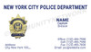 New York Police Department Business Card #7 | Captain