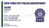 New York Police Department Business Card #11 | Detective