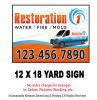 Restoration 1 Yard Sign 07 | 12" x 18"