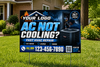 HVAC Yard Sign 12 | 24" x 18"