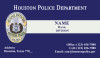 HPD Business Card #15 | Police Officer Badge