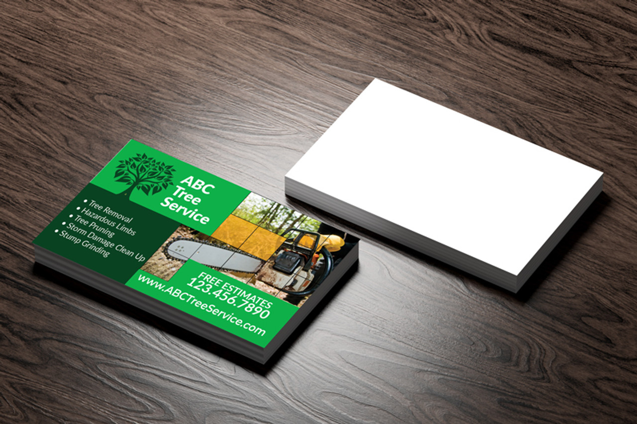 Tree Service Business Card 03 | Single Sided