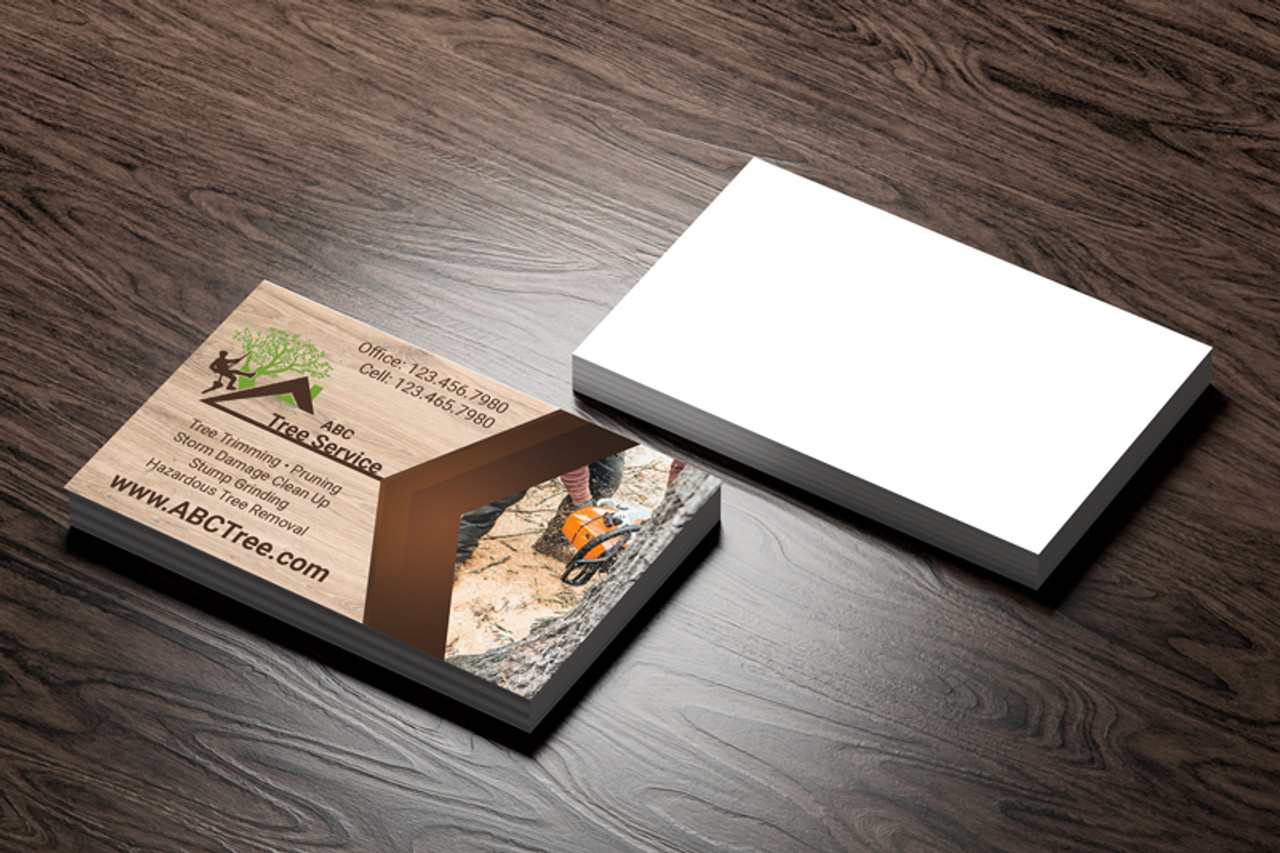 Tree Service Business Card 04 | Single Sided