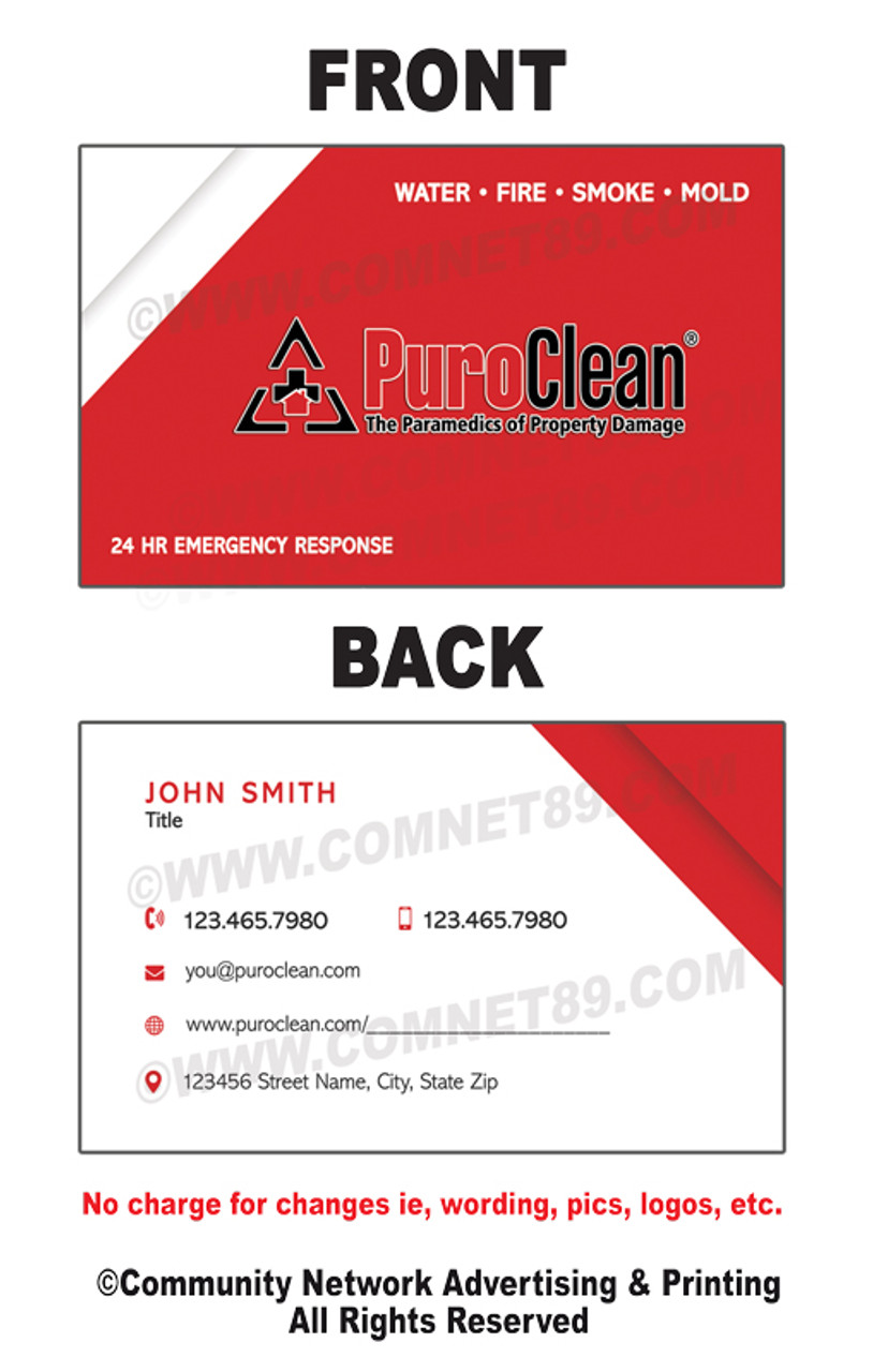 PuroClean Business Card 09