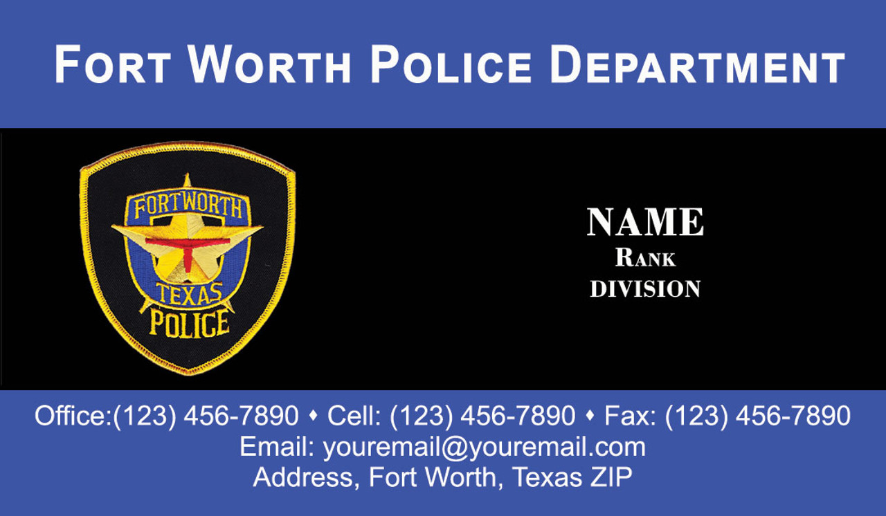 FWPD Business Card #3