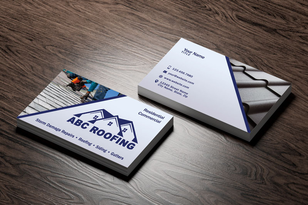 Roofing RIP Rack Card 13 | Rack Card + Business Card