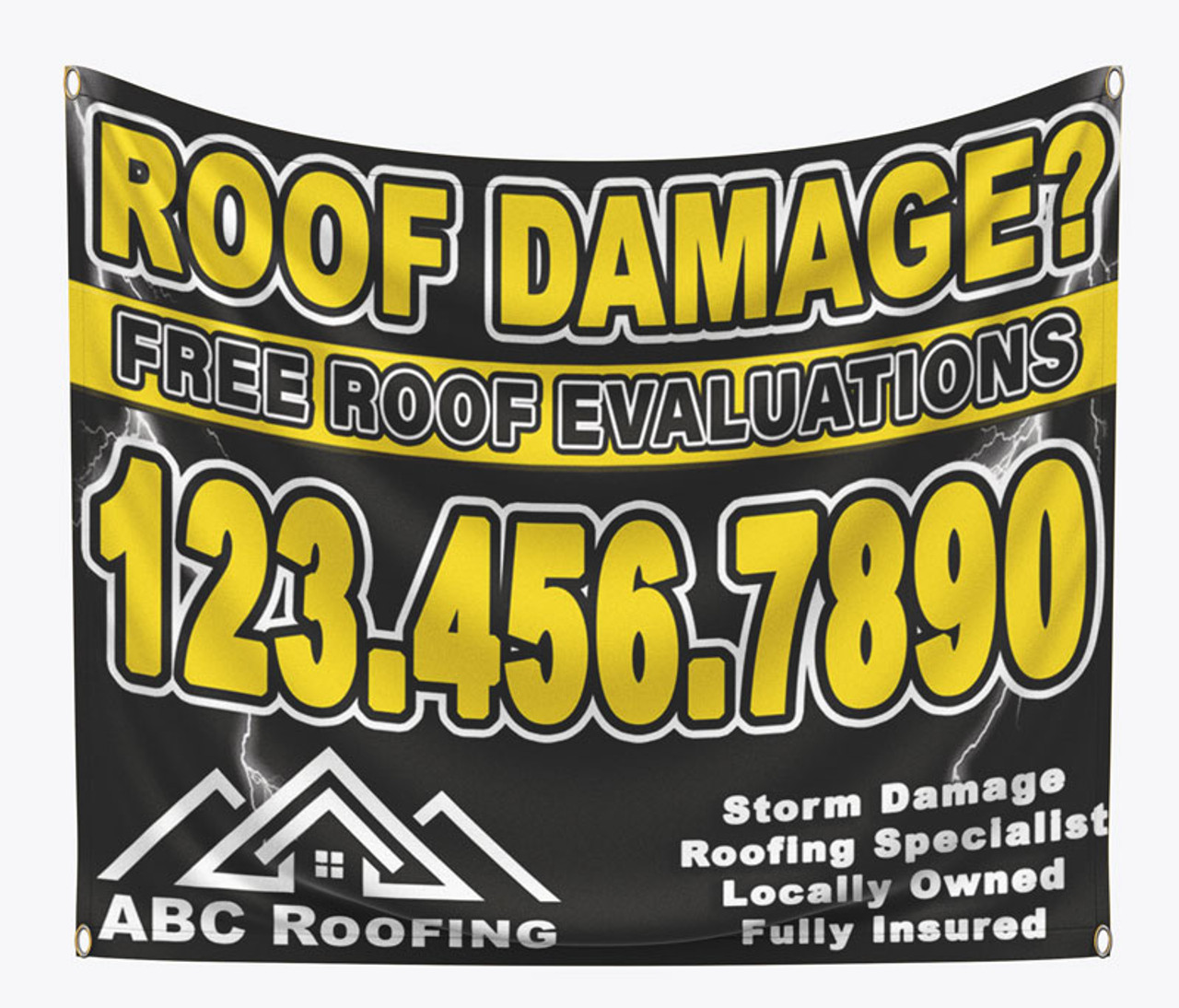 Roofing Banner 03 | 4' x 4'