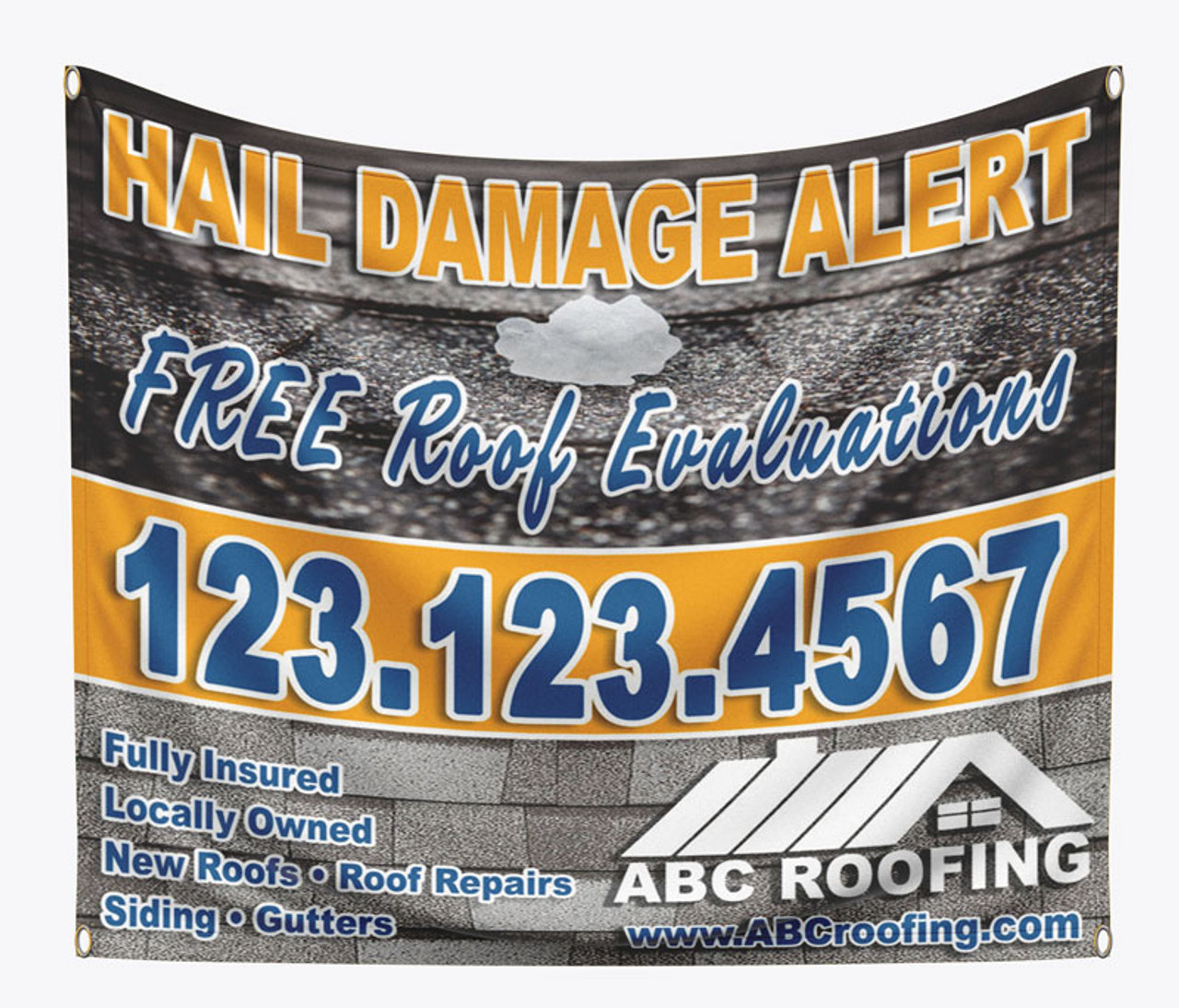 Roofing Banner 04 | 4' x 4'