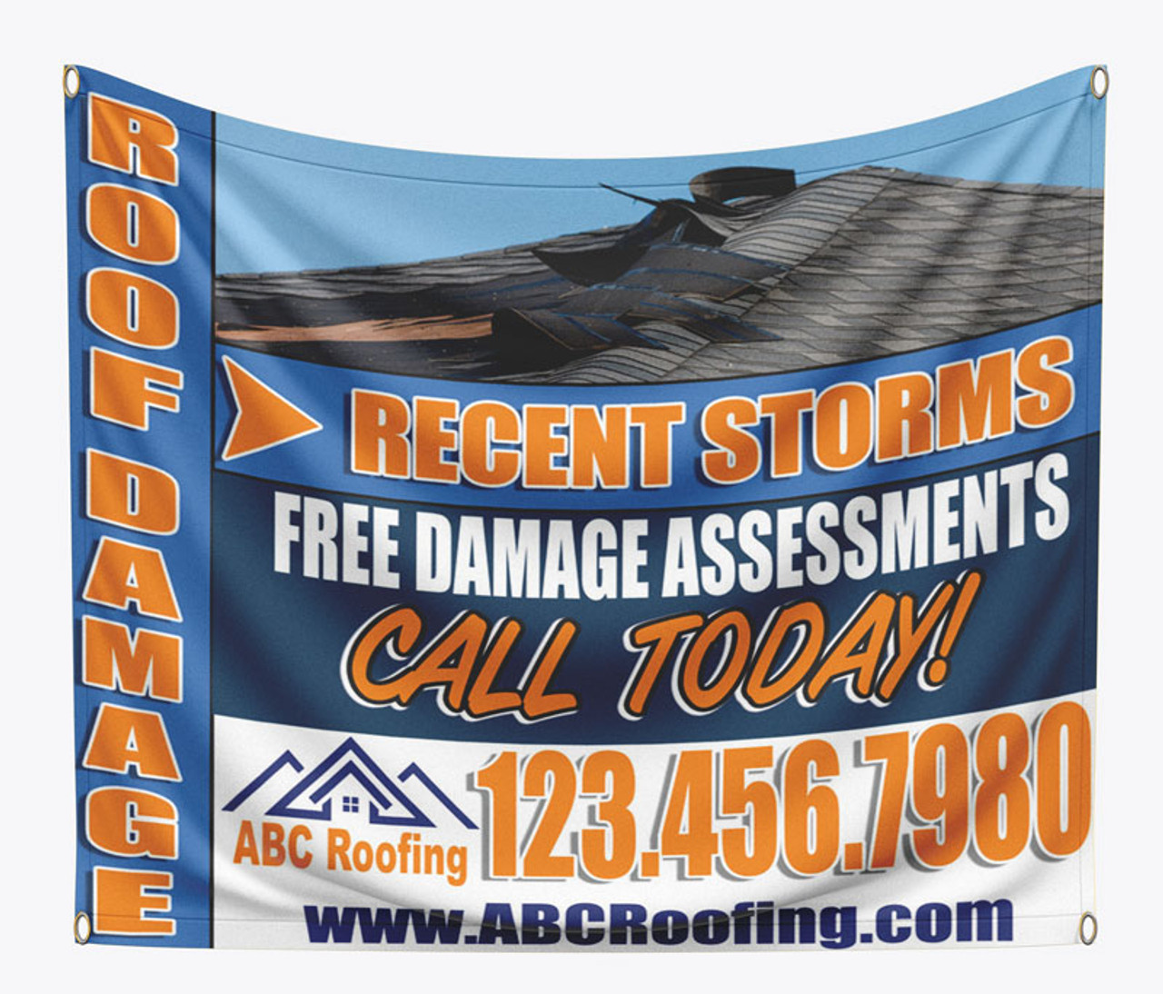 Roofing Banner 12 | 4' x 4'