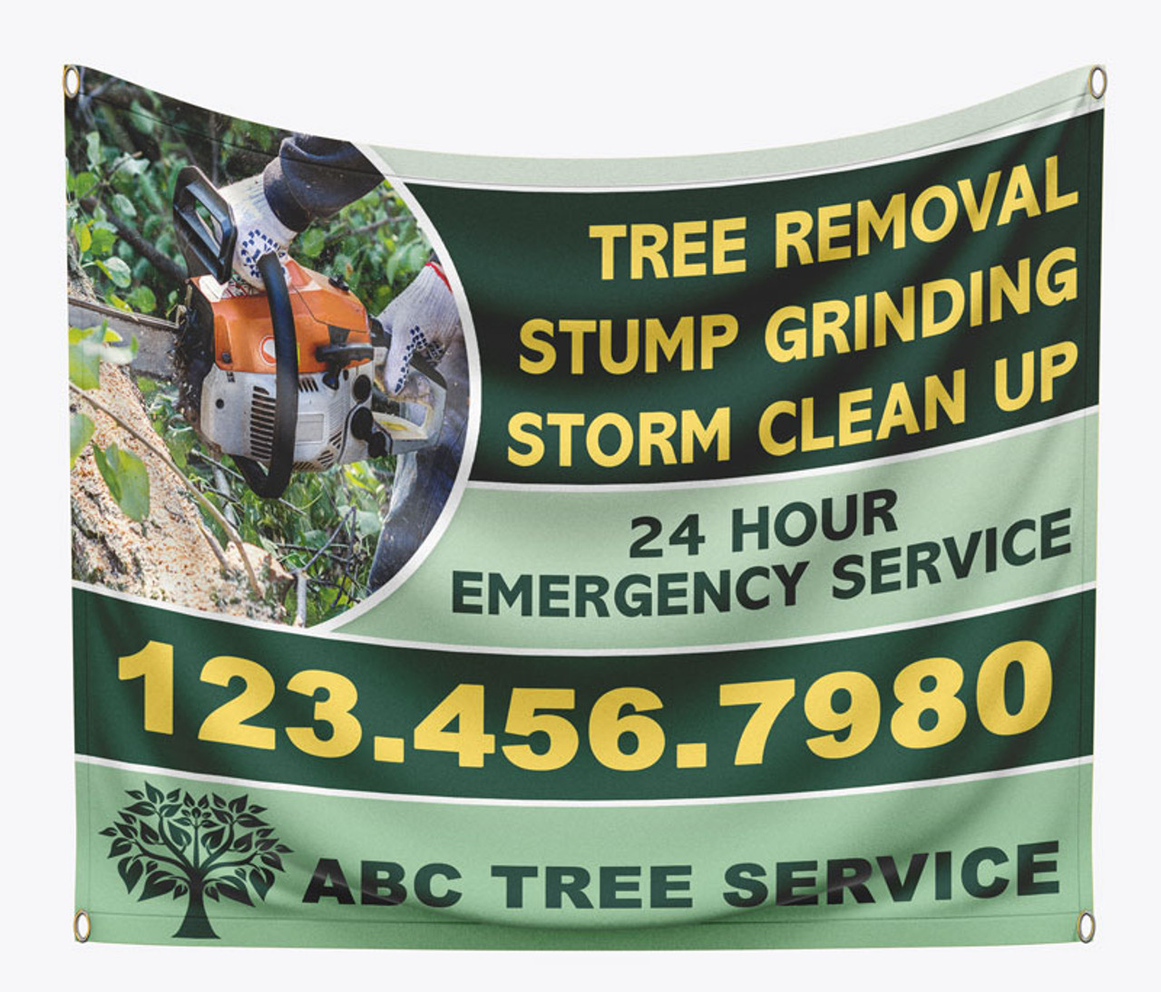 Tree Service Banner 02 | 4' x 4'