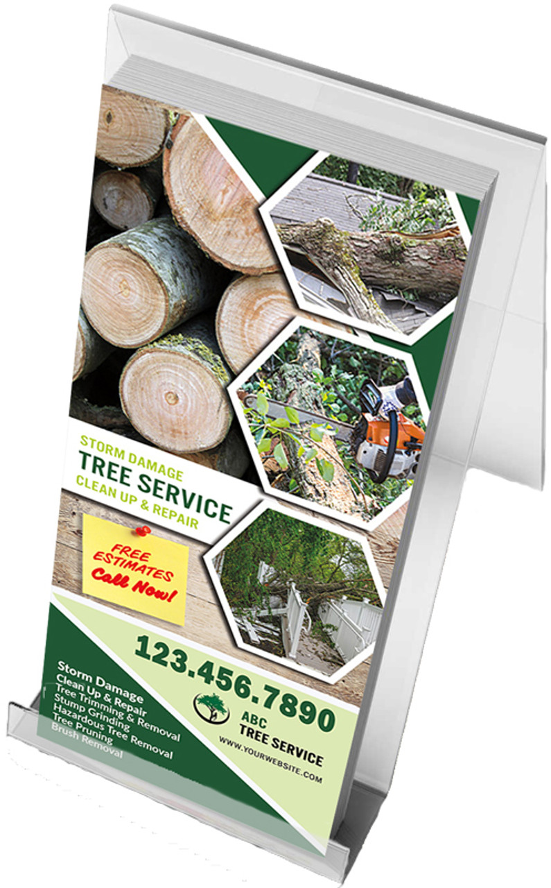 Tree Service Rack Card 07 | 4" x 9"