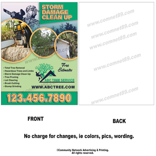 Tree Service Flyer 03 | 8.5 x 11 Tree Service Flyer 03 | 8.5 x 11