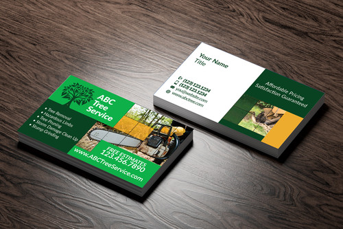 Tree Service Business Card 03 | Double Sided