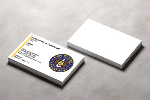 HPD Business Card #1 | Police Department Patch