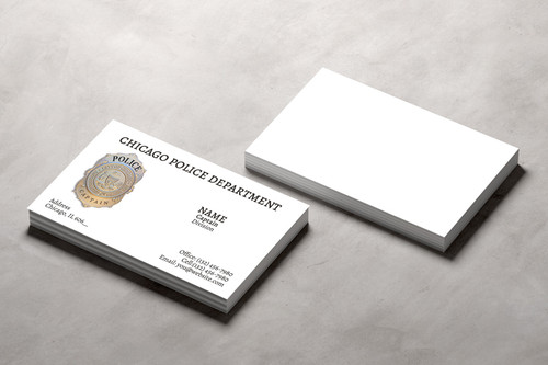 Chicago Police Business Card #11 | Captain