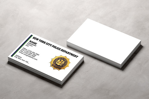 New York Police Department Business Card #13 | Lieutenant