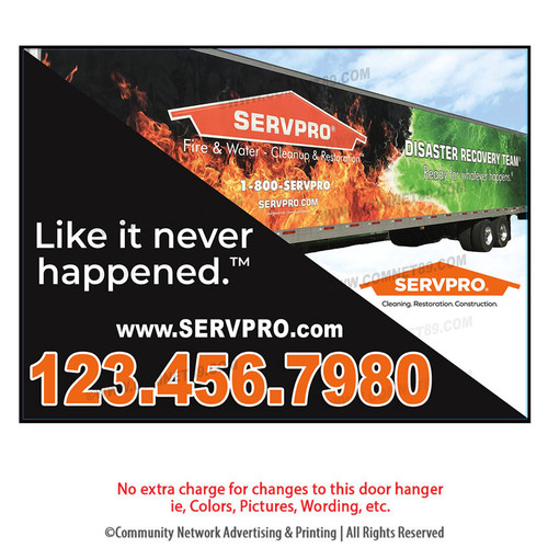 Servpro Yard Sign 07 | 18 x 24 Servpro Yard Sign 07 | 18 x 24