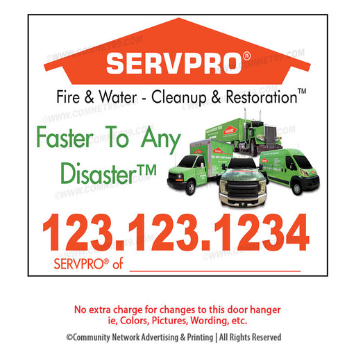 Servpro Banner 02 | 4' x 4'