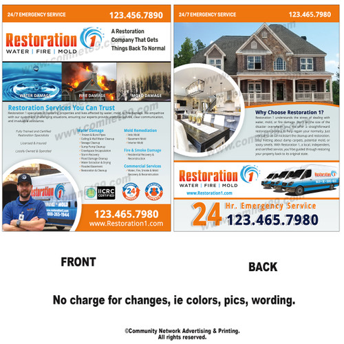 Restoration 1 Flyer 01 | 8.5 x 11 Restoration 1 Flyer 01 | 8.5 x 11