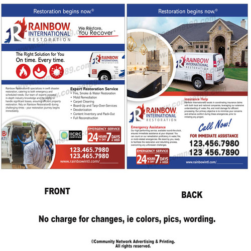 Rainbow Restore Flyer 01 | 8.5 x 11 Rainbow Restore Flyer 01 | 8.5 x 11