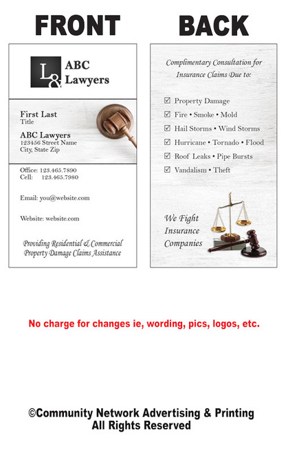 Attorney Business Card 06 Attorney Business Card 06