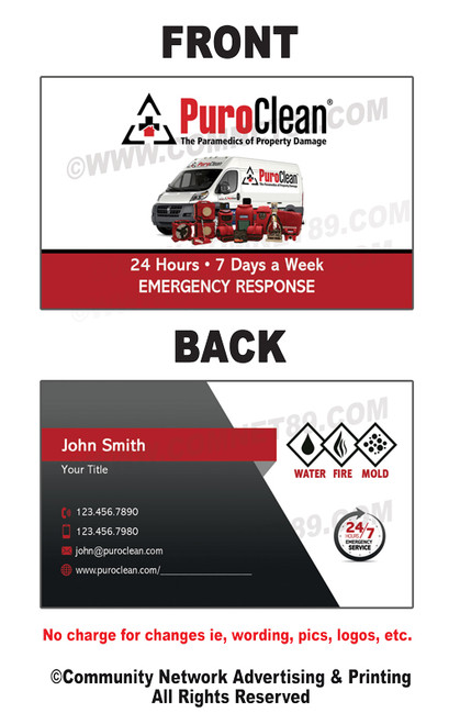 PuroClean Business Card 02 PuroClean Business Card 02