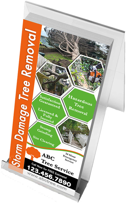 Tree Service Rack Card 08 | 4" x 9"