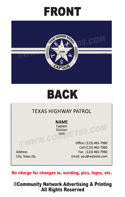 THP Business Card #25 | Captain