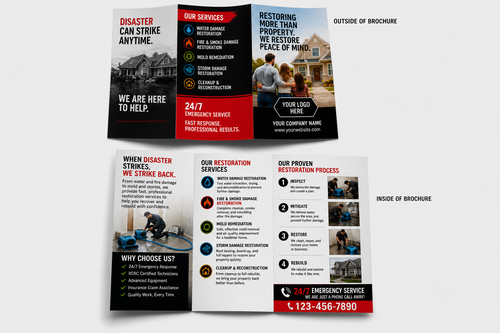 Restoration  Brochure 03 | 8.5 x 11 | Trifold