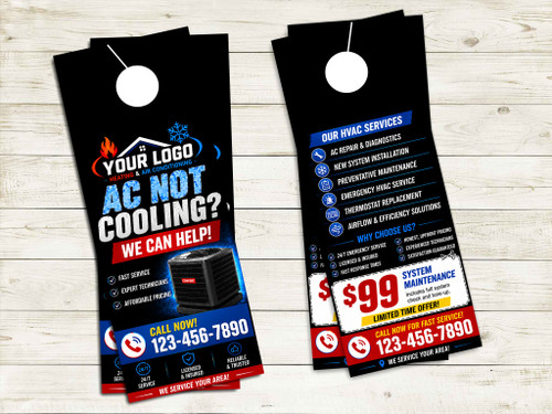 HVAC Door Hanger 10