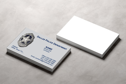 DPD Business Card #3 | Detective Badge