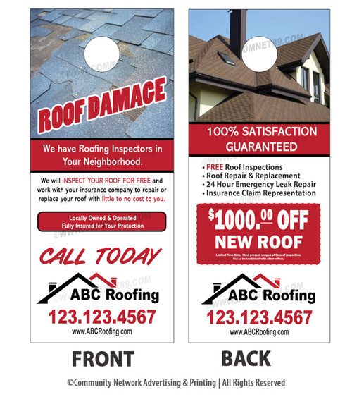 Roofing Door Hanger 05 Roofing Door Hanger 05