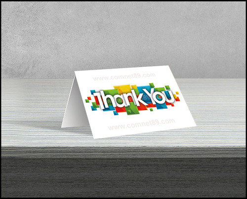 Thank You Greeting Card 05