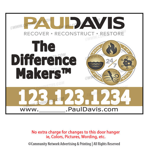 Paul Davis Restoration  Yard Sign 01 | 18 x 24