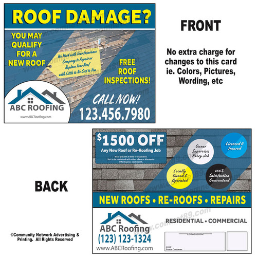 Roof EDDM Postcard 12 | 6.5 x 8