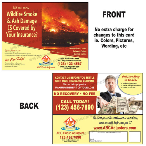 Public Insurance Adjuster EDDM Postcard 09 | 6.5 x 8 Public Insurance Adjuster EDDM Postcard 09 | 6.5 x 8