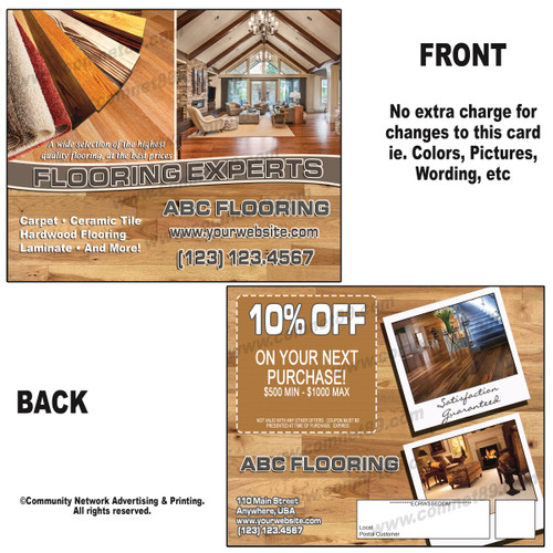 Flooring Postcard | Storm Damaged Areas | Flood | Hurricane